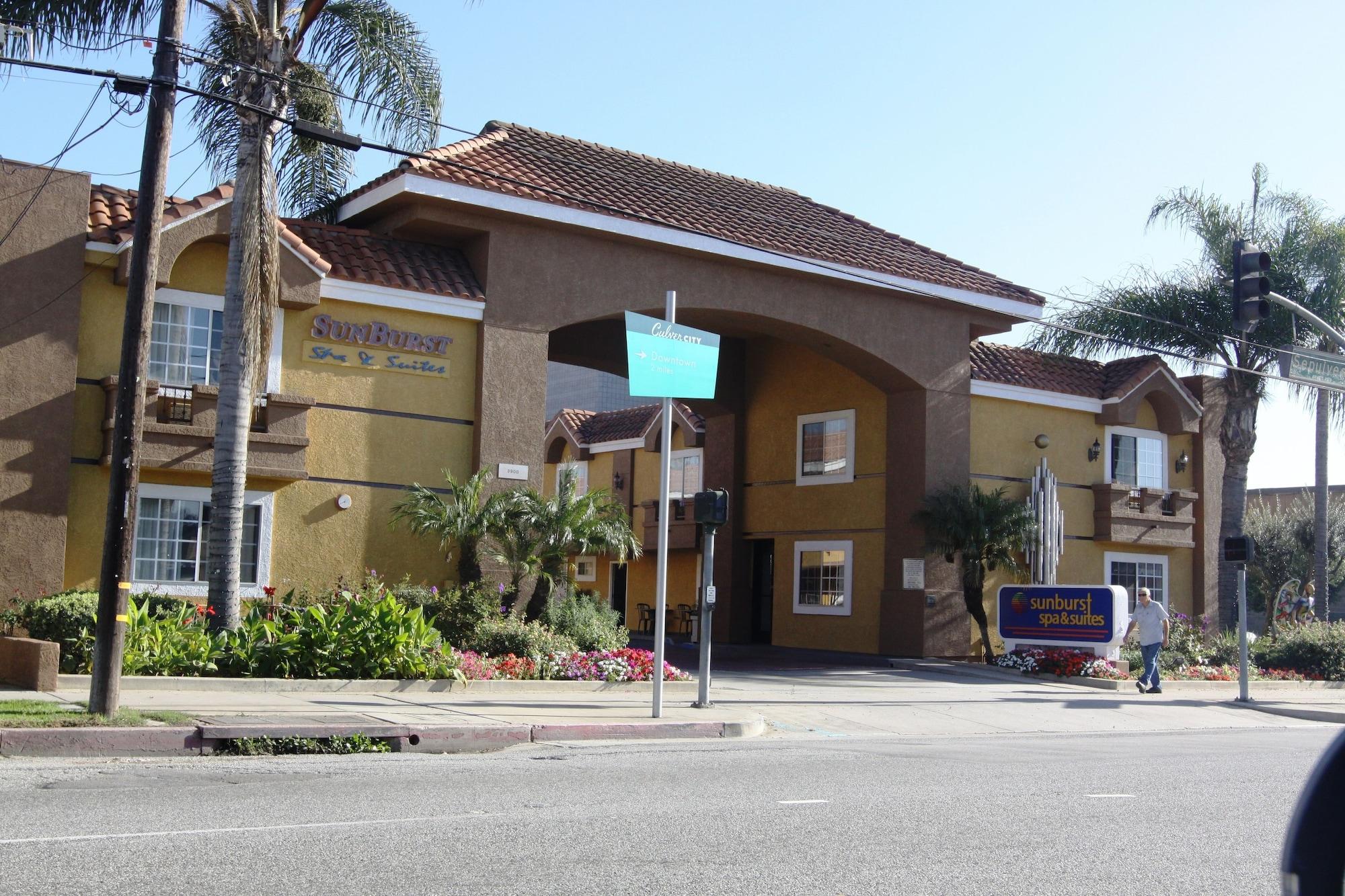 Sunburst Spa & Suites Motel Los Angeles Exteriér fotografie